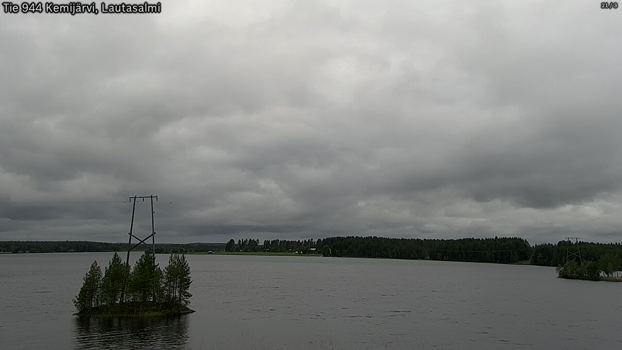 Kelikamerat Kuva Tie 944 Kemijärvi, Lautasalmi, Kemijärvi, Lappi