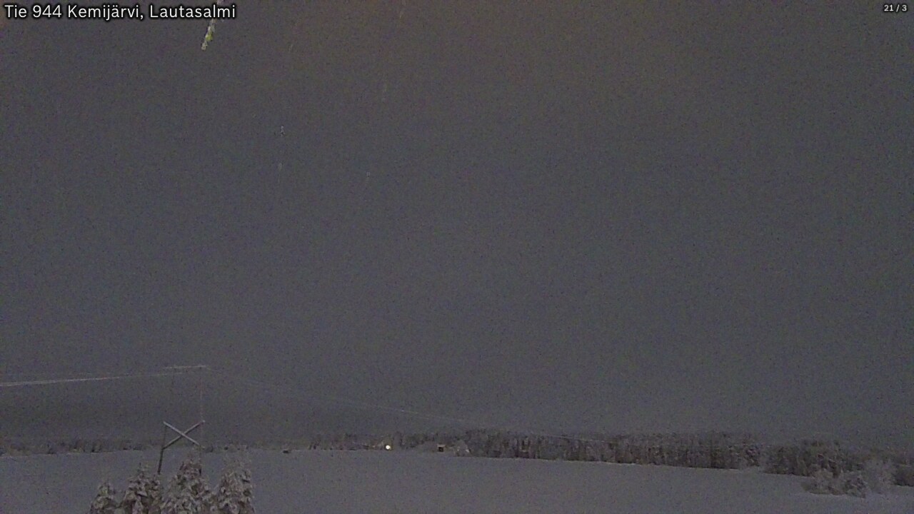 Kelikamerat Kuva Tie 944 Kemijärvi, Lautasalmi, Kemijärvi, Lappi