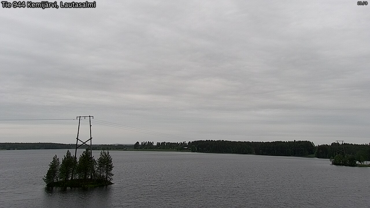 Kelikamerat Kuva Tie 944 Kemijärvi, Lautasalmi, Kemijärvi, Lappi
