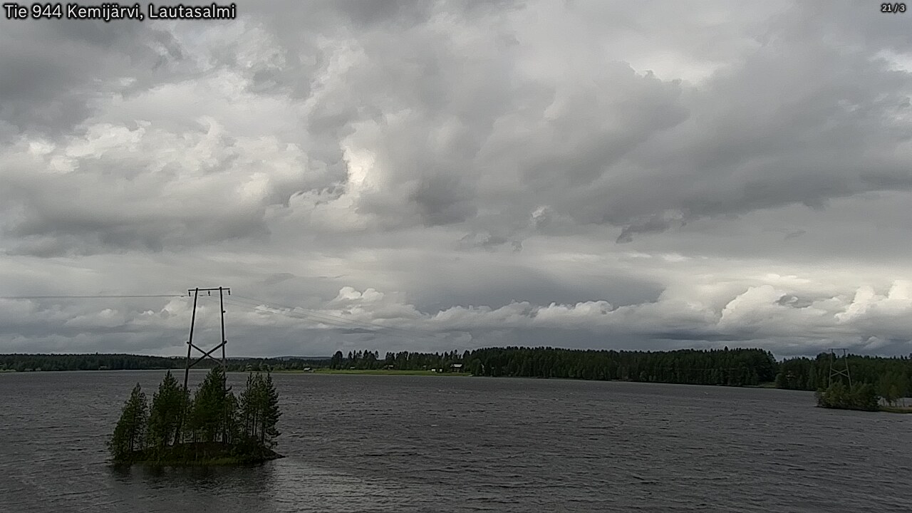 Kelikamerat Kuva Tie 944 Kemijärvi, Lautasalmi, Kemijärvi, Lappi