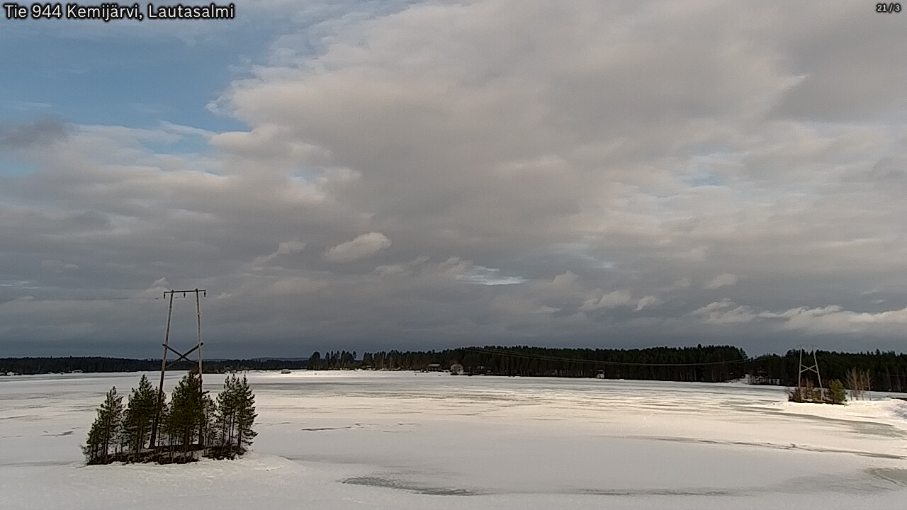 Kelikamerat Kuva Tie 944 Kemijärvi, Lautasalmi, Kemijärvi, Lappi