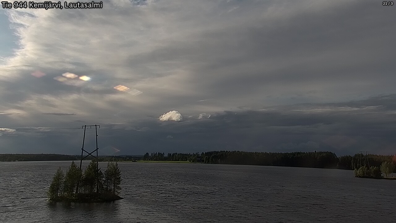 Kelikamerat Kuva Tie 944 Kemijärvi, Lautasalmi, Kemijärvi, Lappi