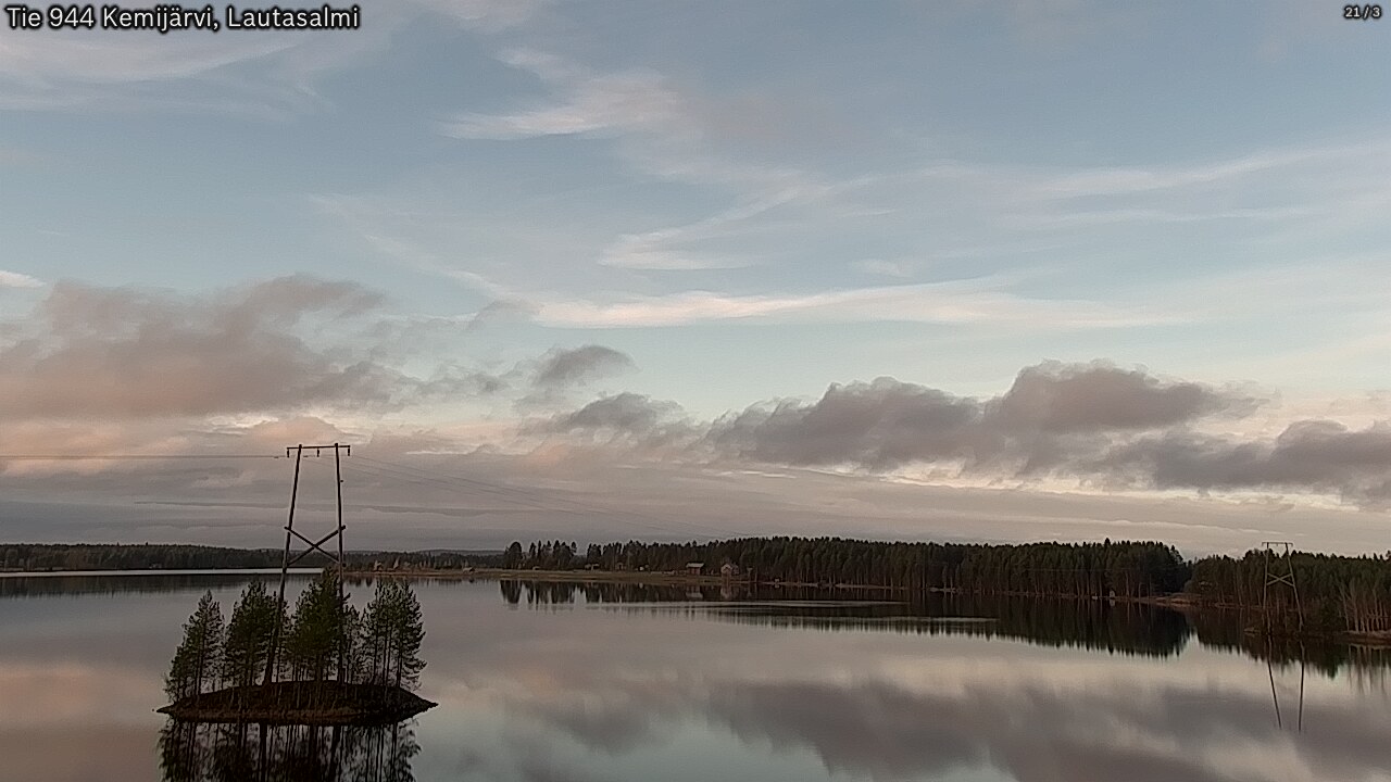Kelikamerat Kuva Tie 944 Kemijärvi, Lautasalmi, Kemijärvi, Lappi