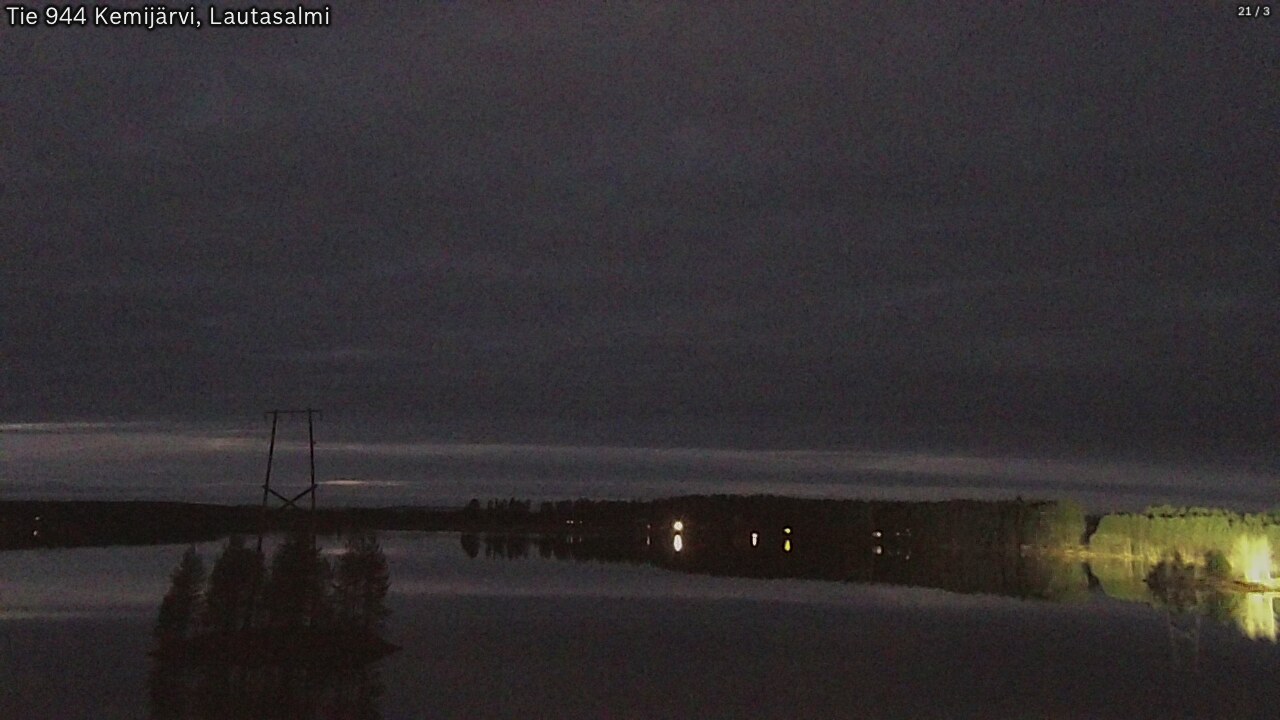 Kelikamerat Kuva Tie 944 Kemijärvi, Lautasalmi, Kemijärvi, Lappi