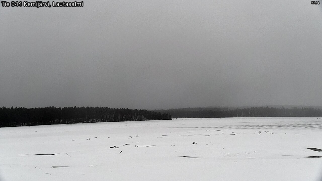 Kelikamerat Kuva Tie 944 Kemijärvi, Lautasalmi, Kemijärvi, Lappi