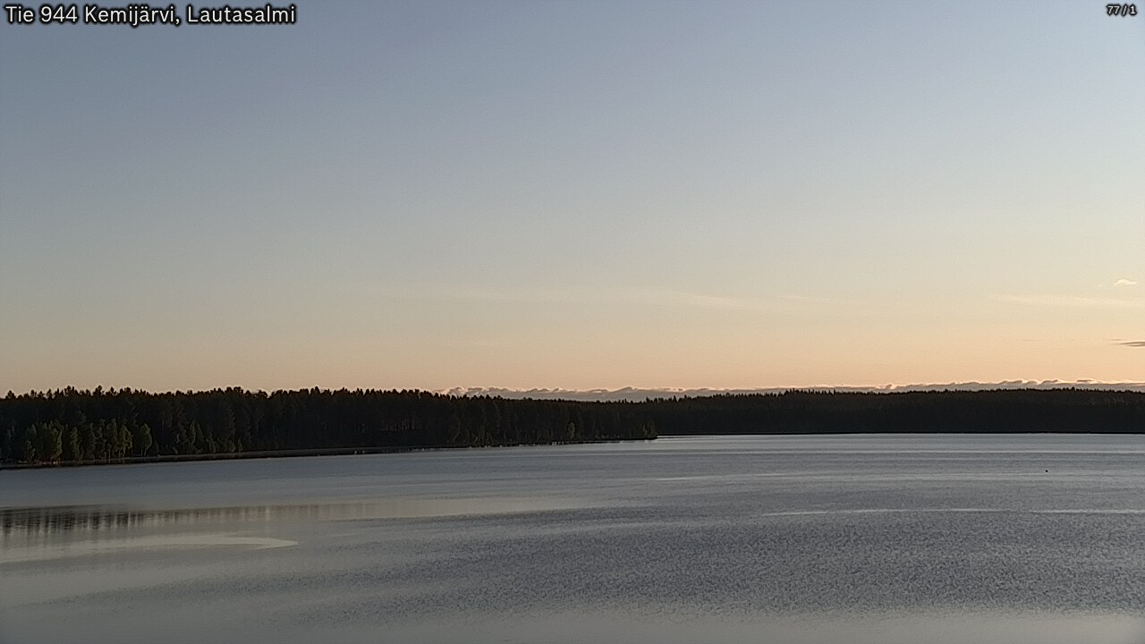 Weather Camera Image Road 944 Kemijärvi, Lautasalmi, Kemijärvi, Lappi