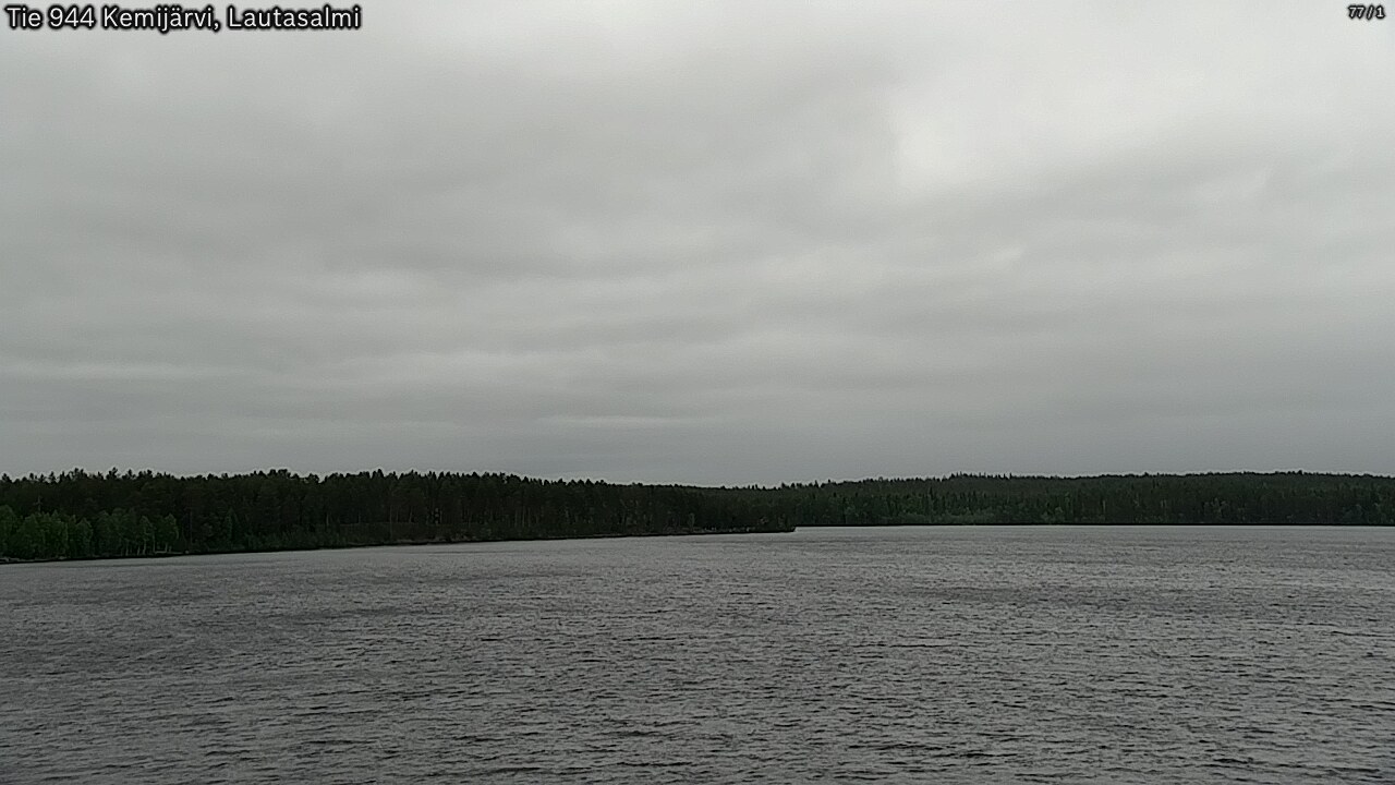 Weather Camera Image Road 944 Kemijärvi, Lautasalmi, Kemijärvi, Lappi