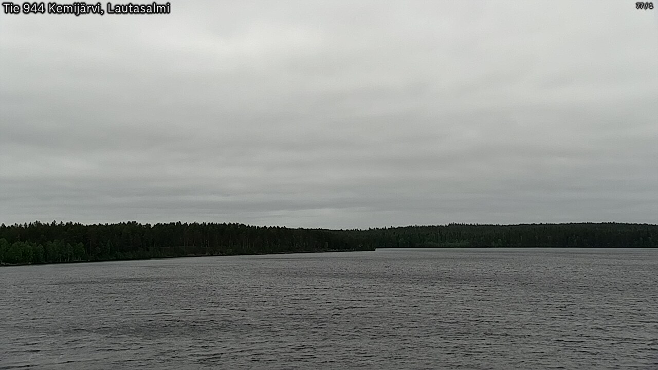 Weather Camera Image Väg 944 Kemijärvi, Lautasalmi, Kemijärvi, Lappi