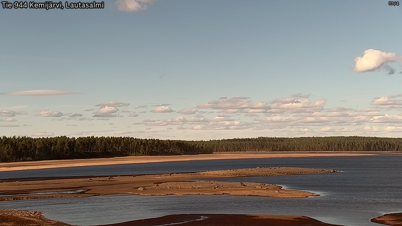Weather Camera Image Väg 944 Kemijärvi, Lautasalmi, Kemijärvi, Lappi