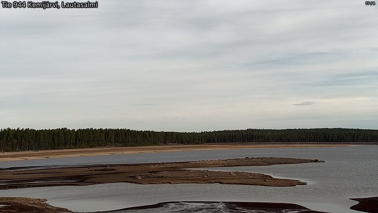 Weather Camera Image Väg 944 Kemijärvi, Lautasalmi, Kemijärvi, Lappi