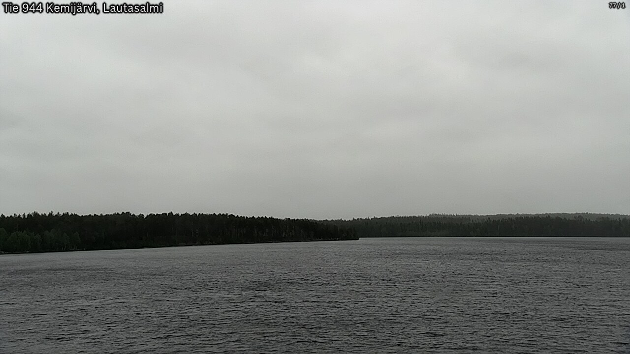 Weather Camera Image Väg 944 Kemijärvi, Lautasalmi, Kemijärvi, Lappi