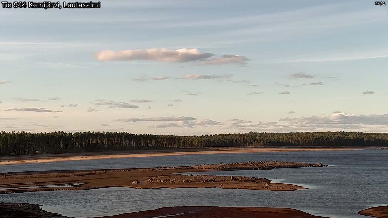 Weather Camera Image Väg 944 Kemijärvi, Lautasalmi, Kemijärvi, Lappi