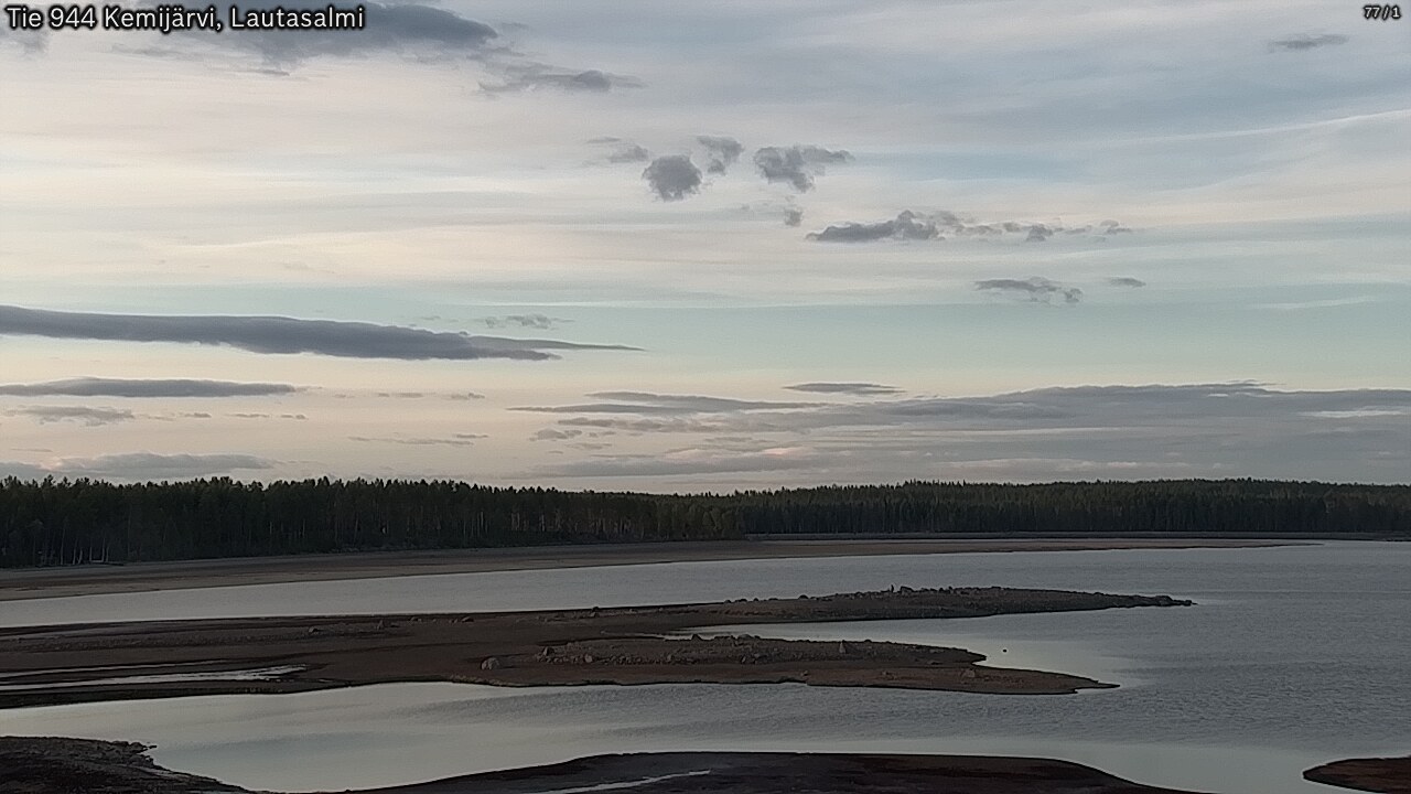 Weather Camera Image Väg 944 Kemijärvi, Lautasalmi, Kemijärvi, Lappi