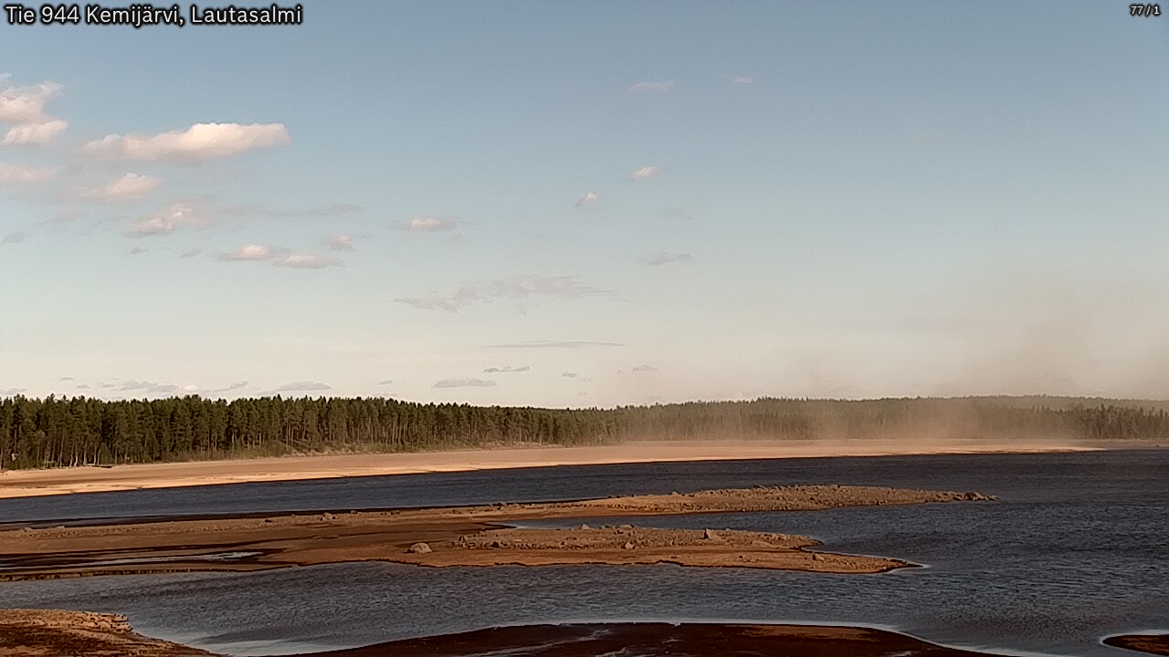 Weather Camera Image Road 944 Kemijärvi, Lautasalmi, Kemijärvi, Lappi