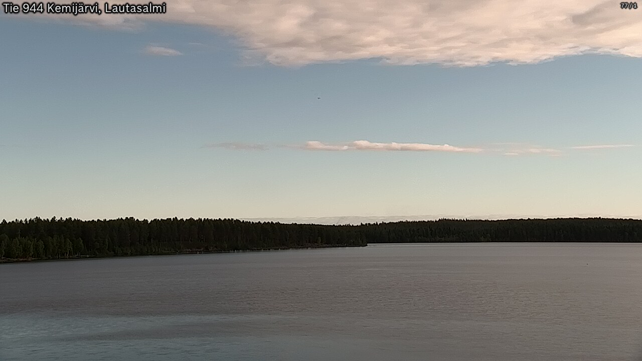 Weather Camera Image Väg 944 Kemijärvi, Lautasalmi, Kemijärvi, Lappi