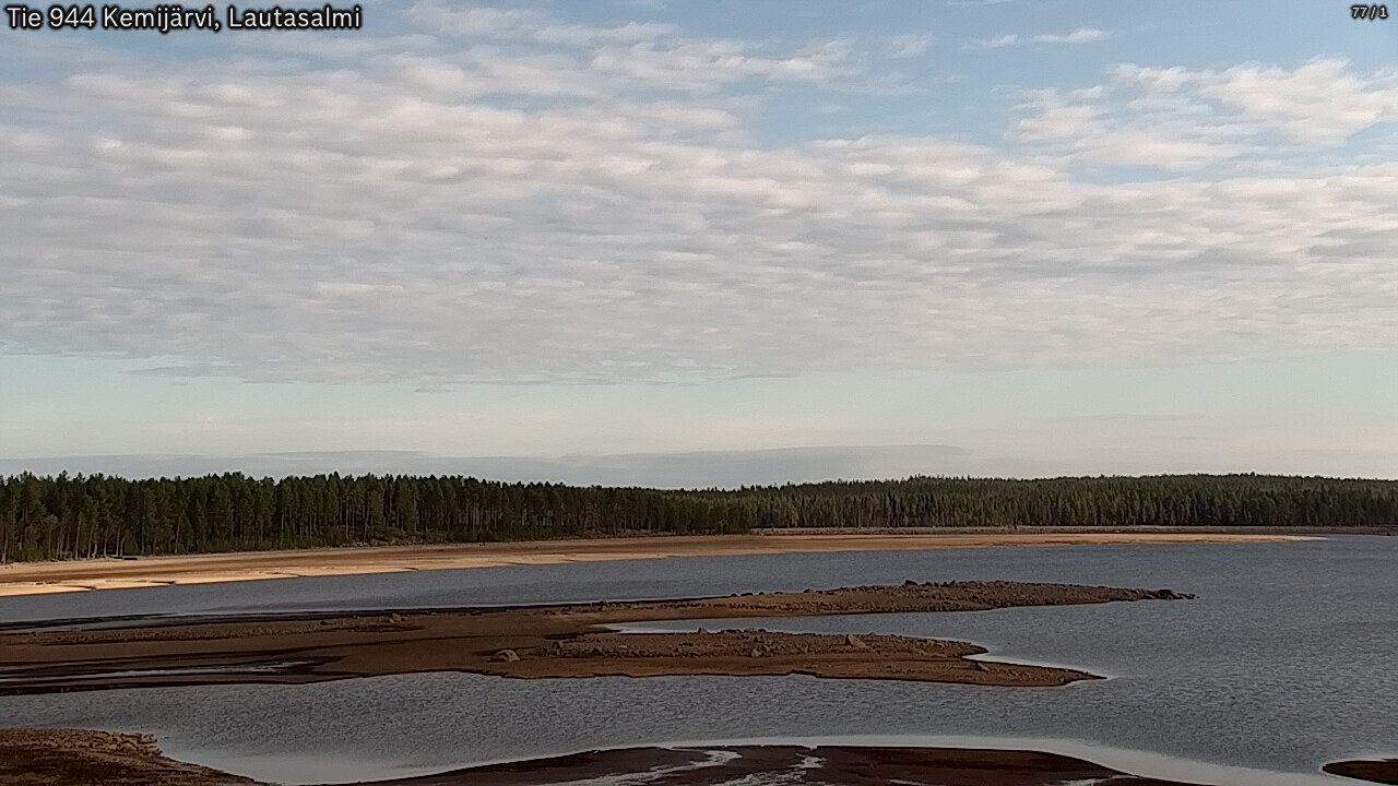 Weather Camera Image Road 944 Kemijärvi, Lautasalmi, Kemijärvi, Lappi