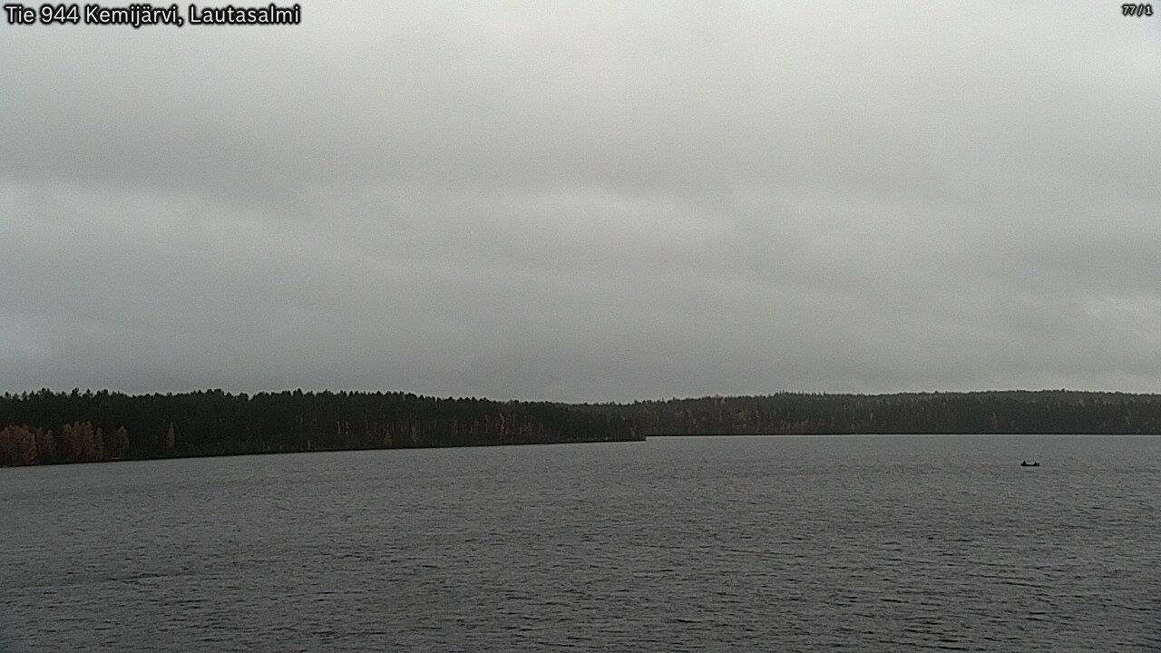 Weather Camera Image Road 944 Kemijärvi, Lautasalmi, Kemijärvi, Lappi