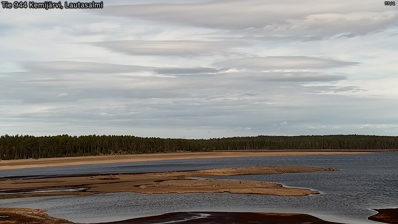 Weather Camera Image Väg 944 Kemijärvi, Lautasalmi, Kemijärvi, Lappi