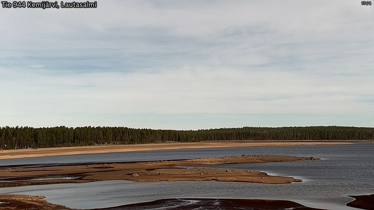 Weather Camera Image Väg 944 Kemijärvi, Lautasalmi, Kemijärvi, Lappi