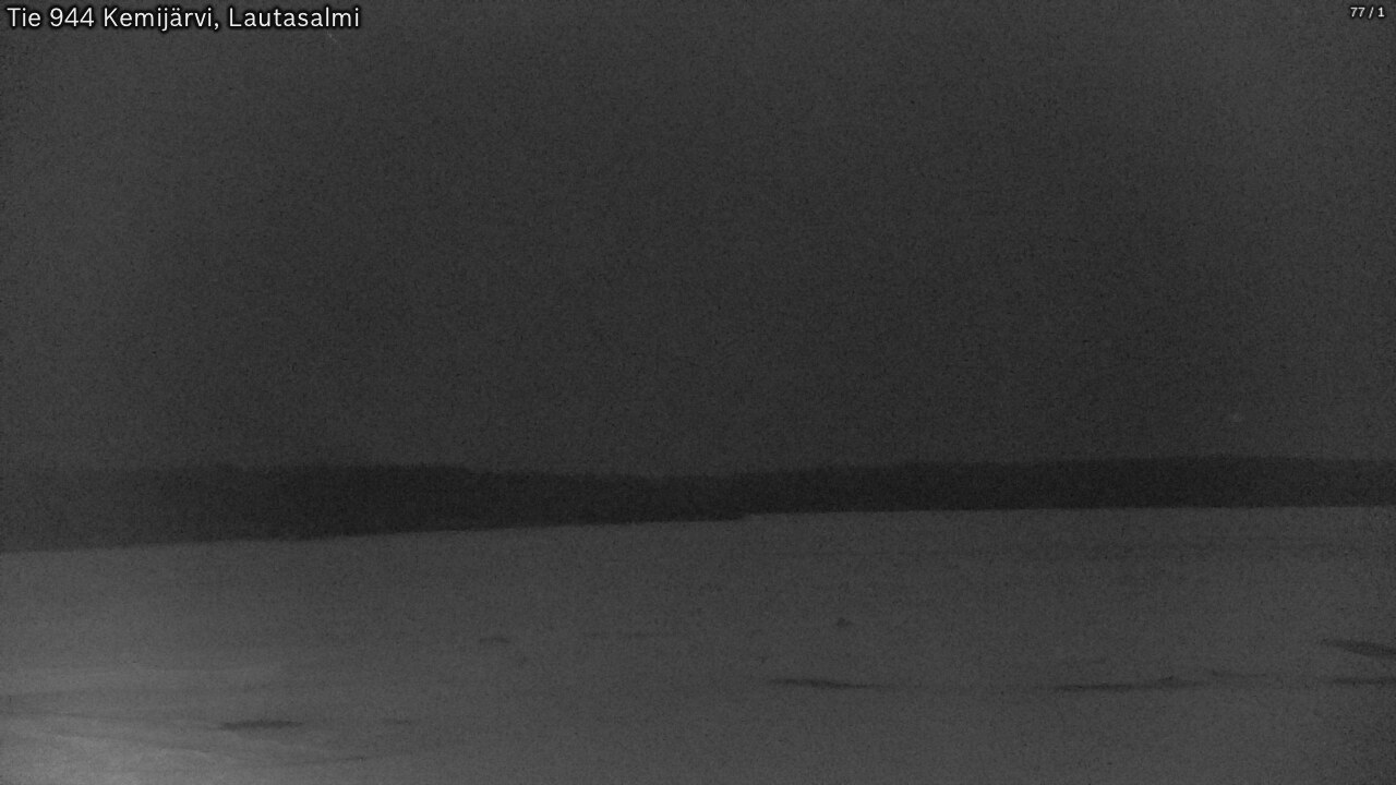 Weather Camera Image Road 944 Kemijärvi, Lautasalmi, Kemijärvi, Lappi