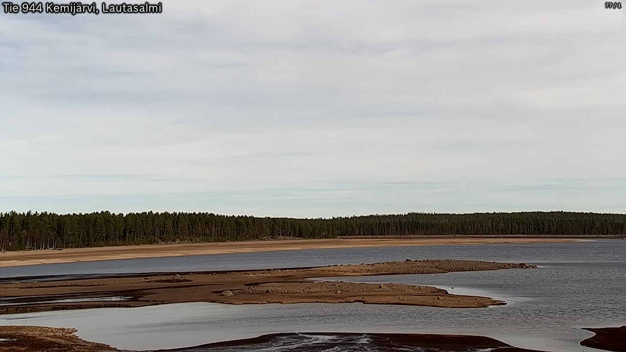 Weather Camera Image Väg 944 Kemijärvi, Lautasalmi, Kemijärvi, Lappi