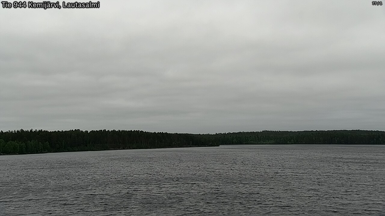 Weather Camera Image Väg 944 Kemijärvi, Lautasalmi, Kemijärvi, Lappi