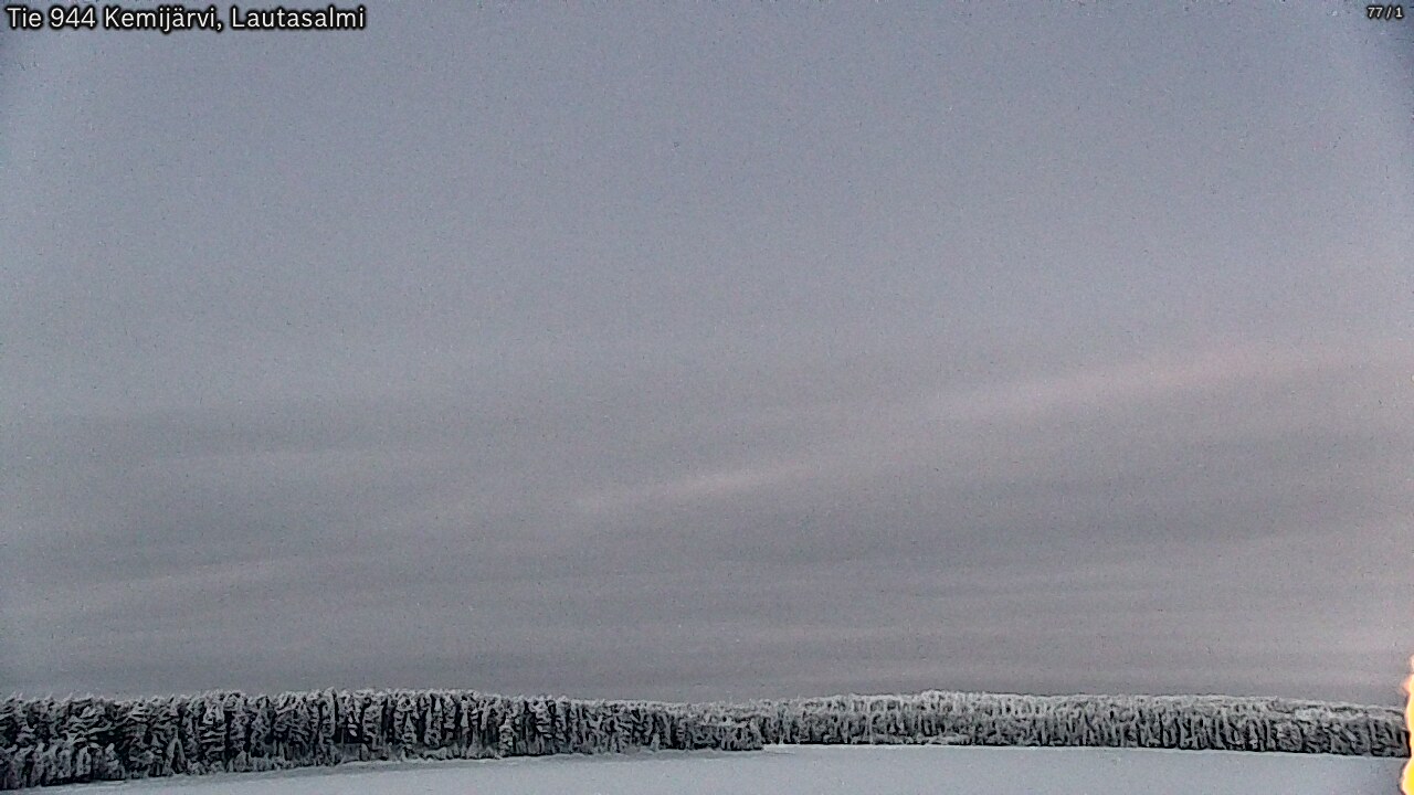 Kelikamerat Kuva Tie 944 Kemijärvi, Lautasalmi, Kemijärvi, Lappi