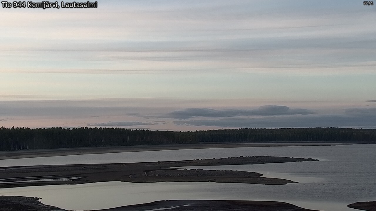 Weather Camera Image Väg 944 Kemijärvi, Lautasalmi, Kemijärvi, Lappi