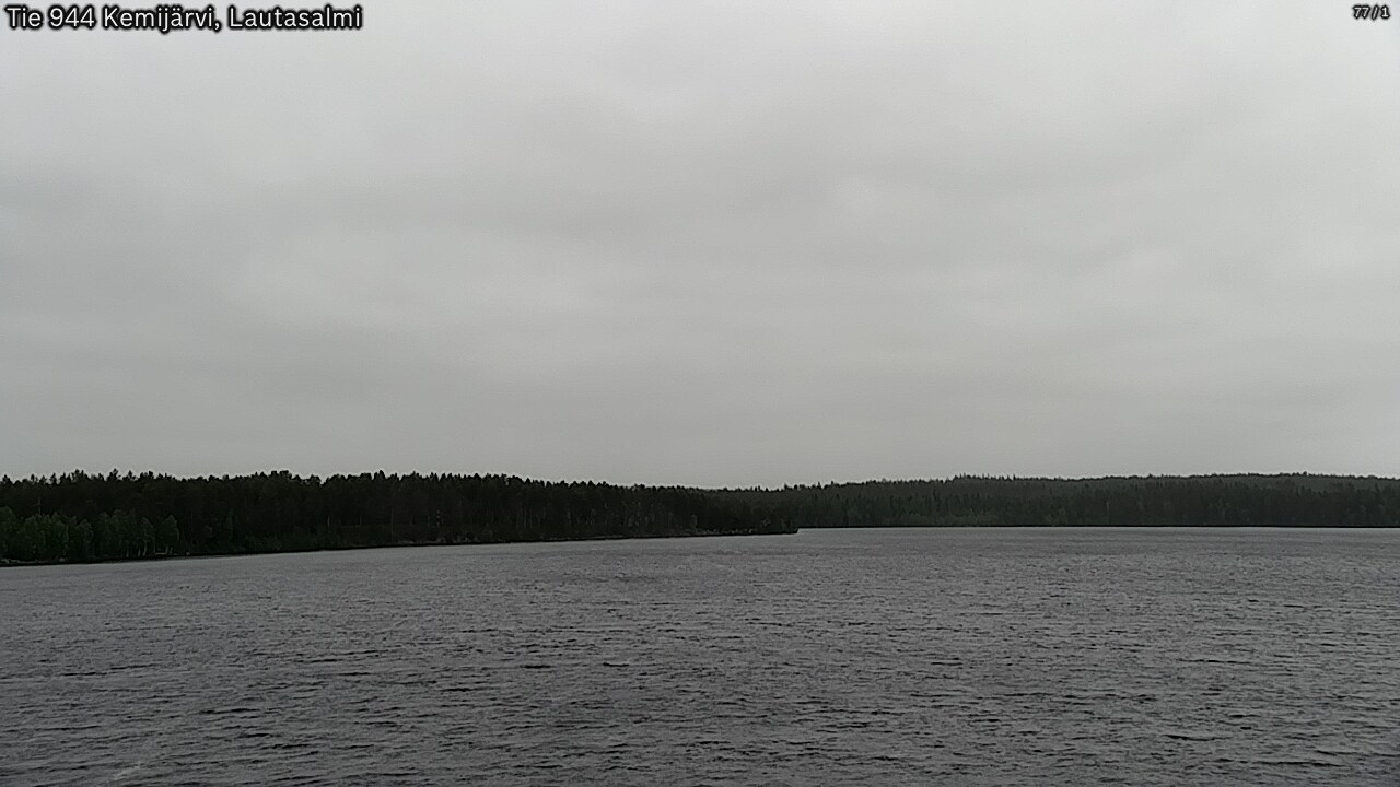 Weather Camera Image Väg 944 Kemijärvi, Lautasalmi, Kemijärvi, Lappi