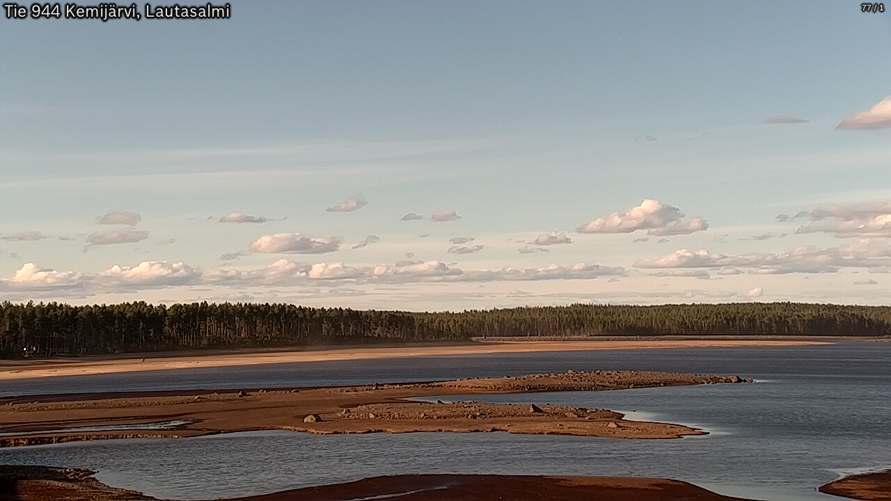 Weather Camera Image Väg 944 Kemijärvi, Lautasalmi, Kemijärvi, Lappi