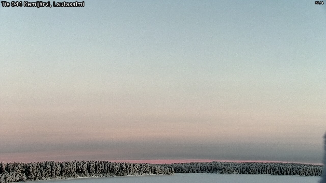 Kelikamerat Kuva Tie 944 Kemijärvi, Lautasalmi, Kemijärvi, Lappi