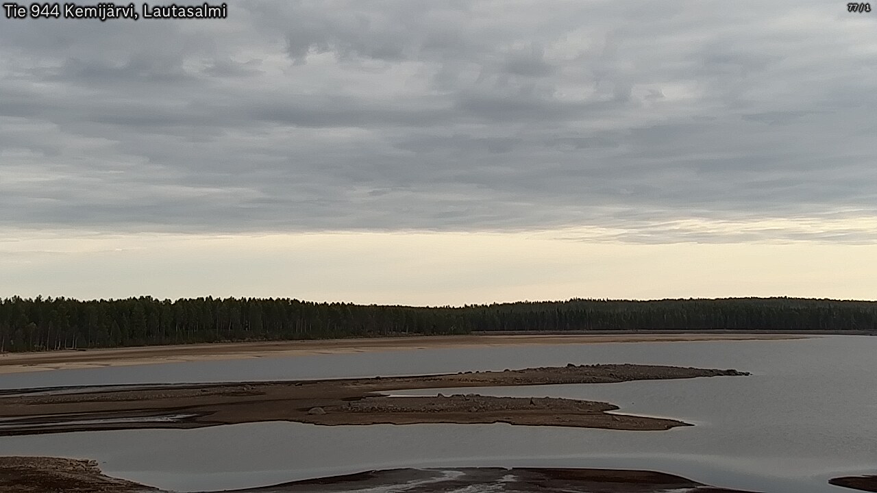 Weather Camera Image Road 944 Kemijärvi, Lautasalmi, Kemijärvi, Lappi