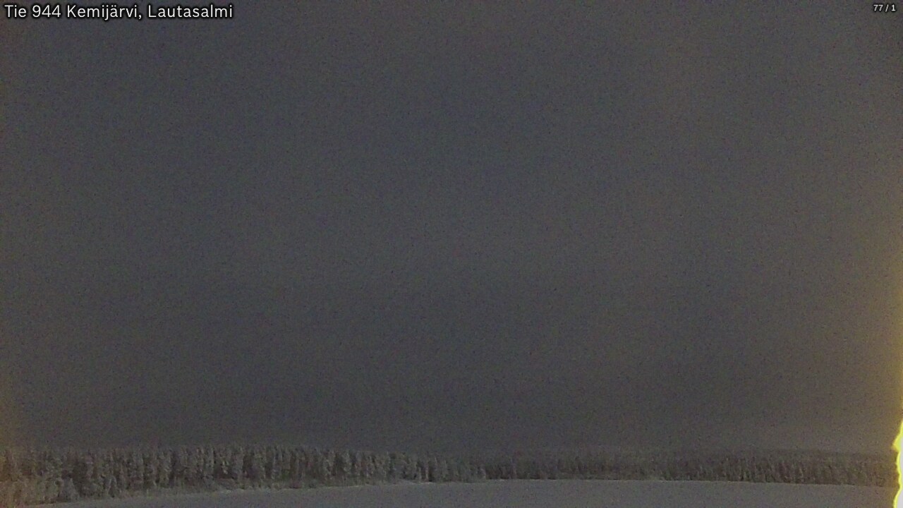 Kelikamerat Kuva Tie 944 Kemijärvi, Lautasalmi, Kemijärvi, Lappi