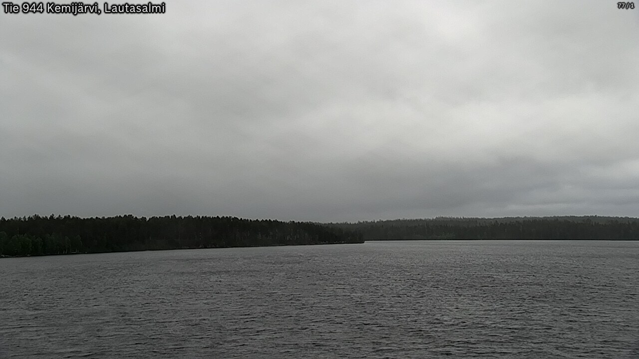 Weather Camera Image Väg 944 Kemijärvi, Lautasalmi, Kemijärvi, Lappi