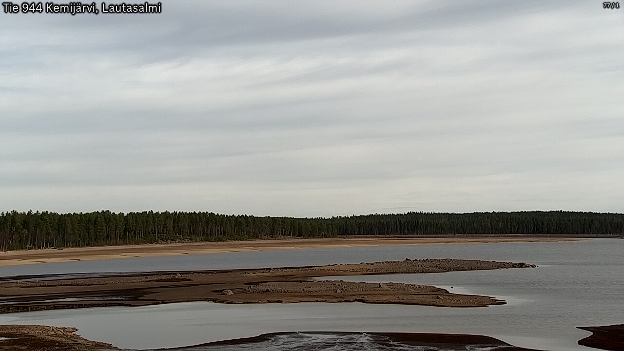 Weather Camera Image Väg 944 Kemijärvi, Lautasalmi, Kemijärvi, Lappi