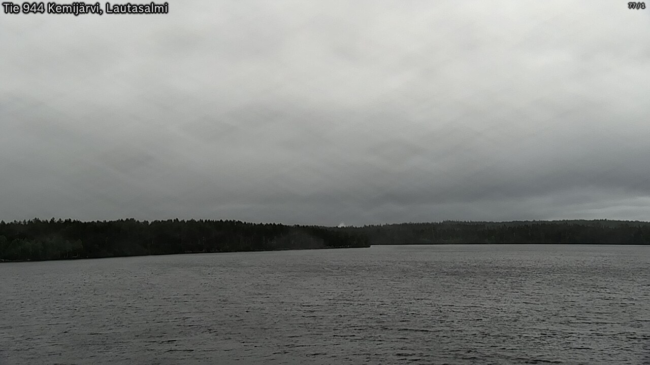 Weather Camera Image Väg 944 Kemijärvi, Lautasalmi, Kemijärvi, Lappi