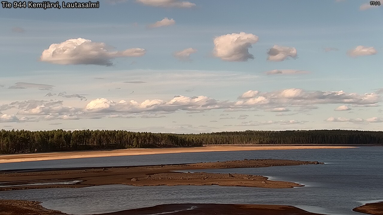 Weather Camera Image Väg 944 Kemijärvi, Lautasalmi, Kemijärvi, Lappi