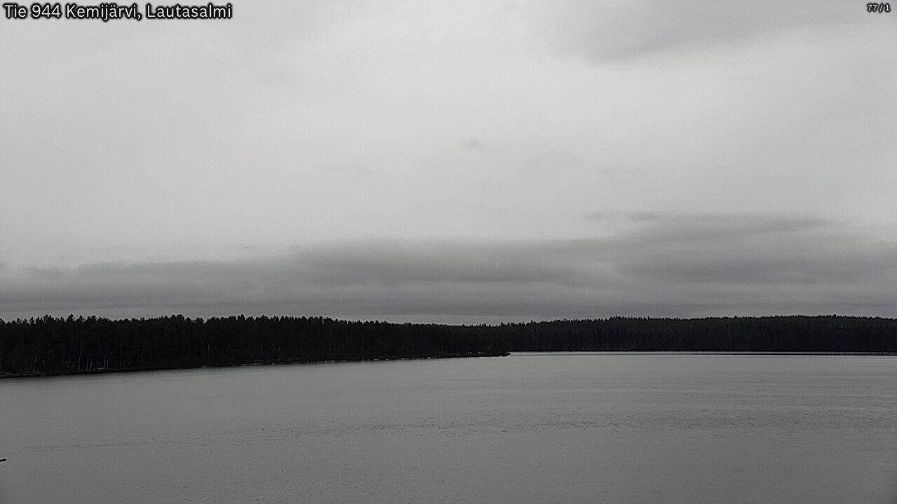 Weather Camera Image Road 944 Kemijärvi, Lautasalmi, Kemijärvi, Lappi