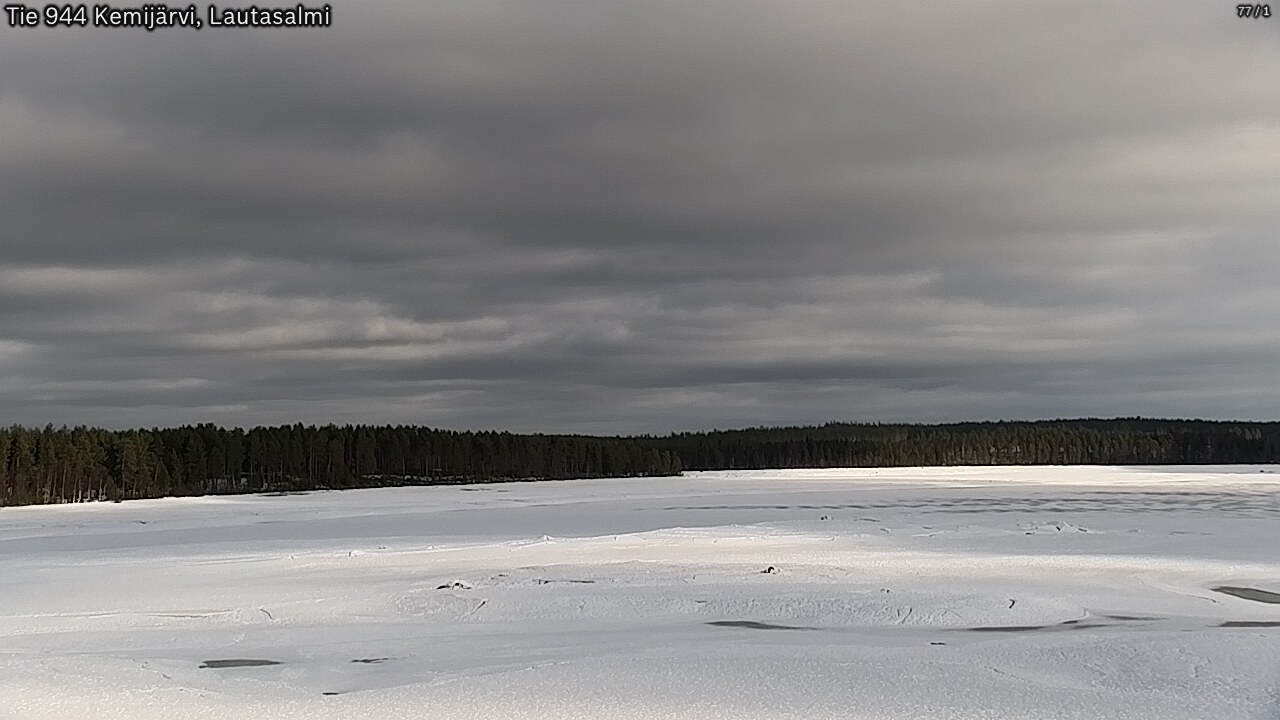 Kelikamerat Kuva Tie 944 Kemijärvi, Lautasalmi, Kemijärvi, Lappi