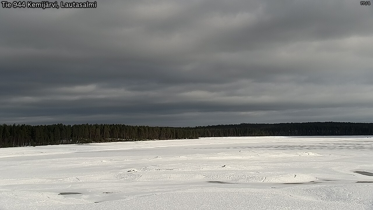 Kelikamerat Kuva Tie 944 Kemijärvi, Lautasalmi, Kemijärvi, Lappi