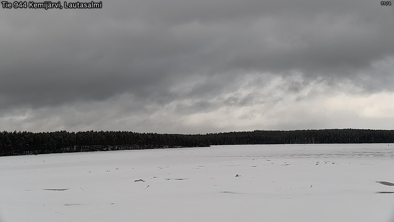 Kelikamerat Kuva Tie 944 Kemijärvi, Lautasalmi, Kemijärvi, Lappi