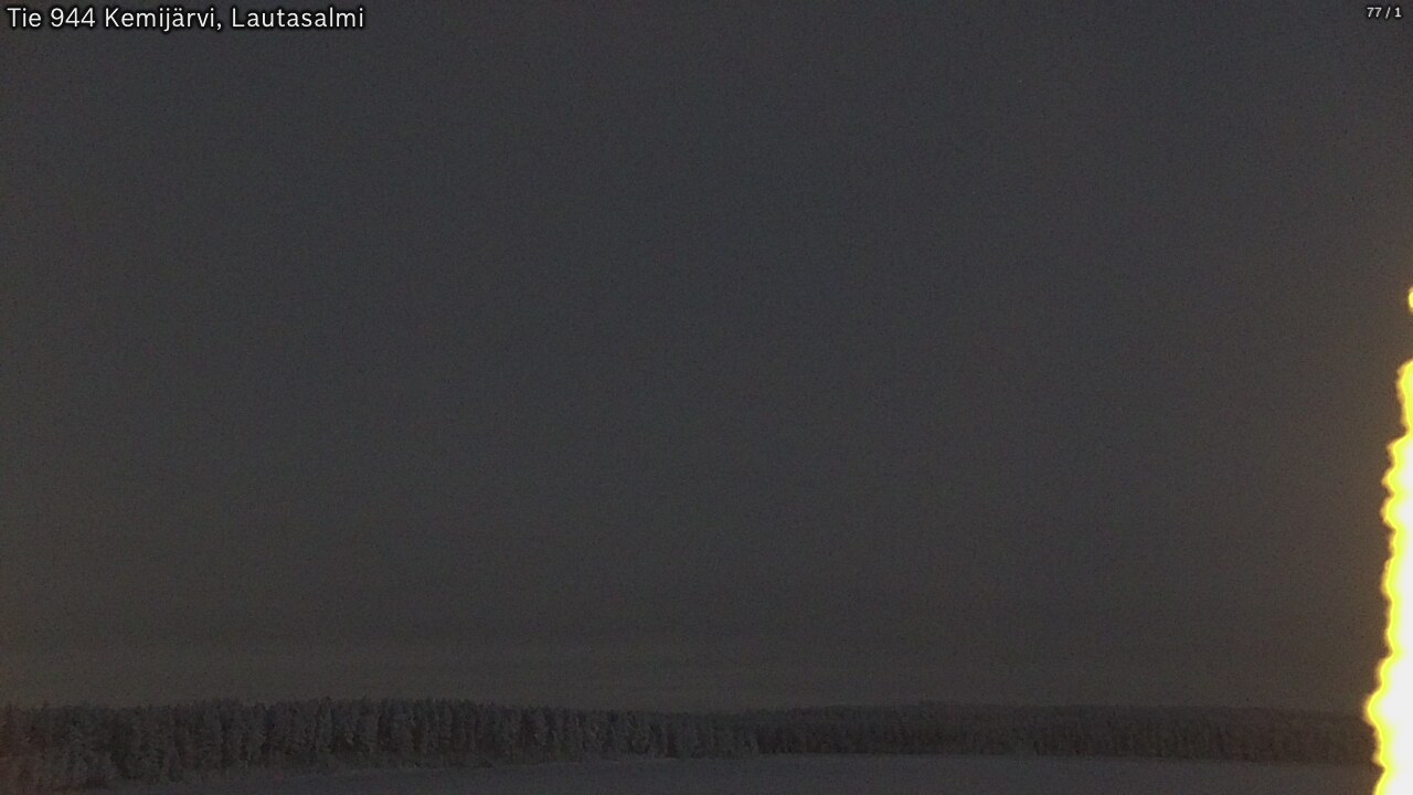 Kelikamerat Kuva Tie 944 Kemijärvi, Lautasalmi, Kemijärvi, Lappi