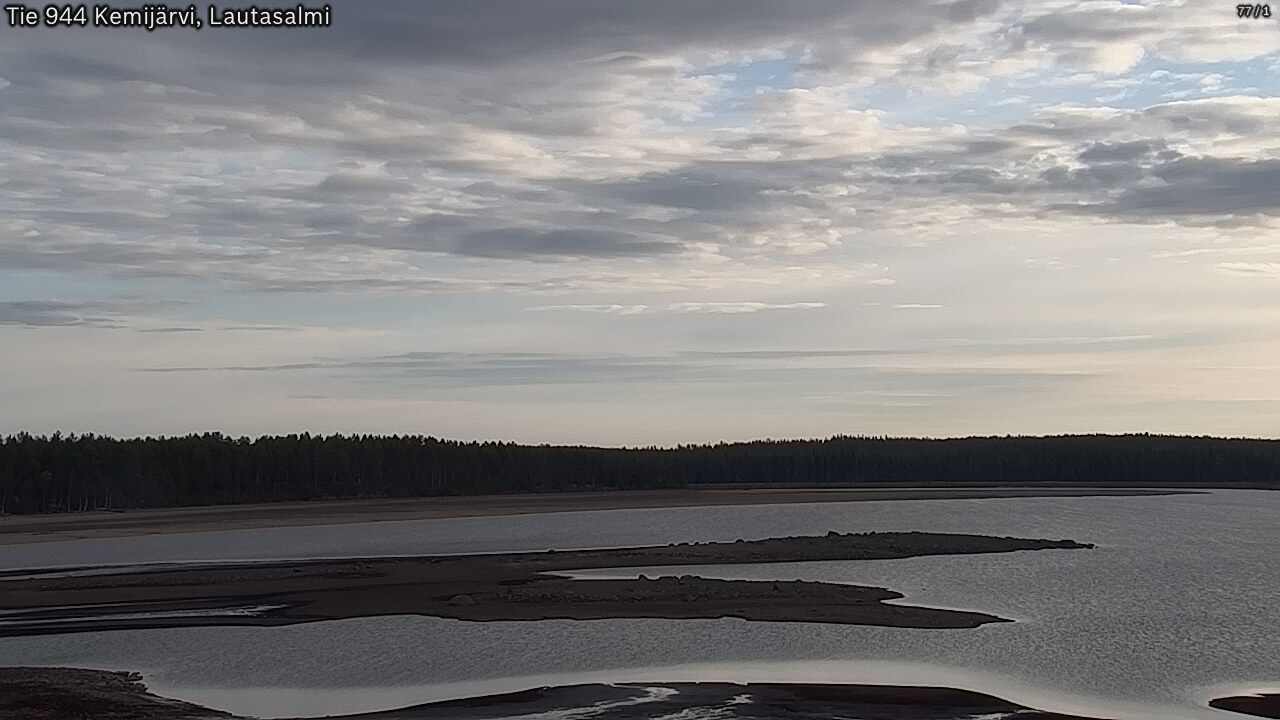 Weather Camera Image Road 944 Kemijärvi, Lautasalmi, Kemijärvi, Lappi