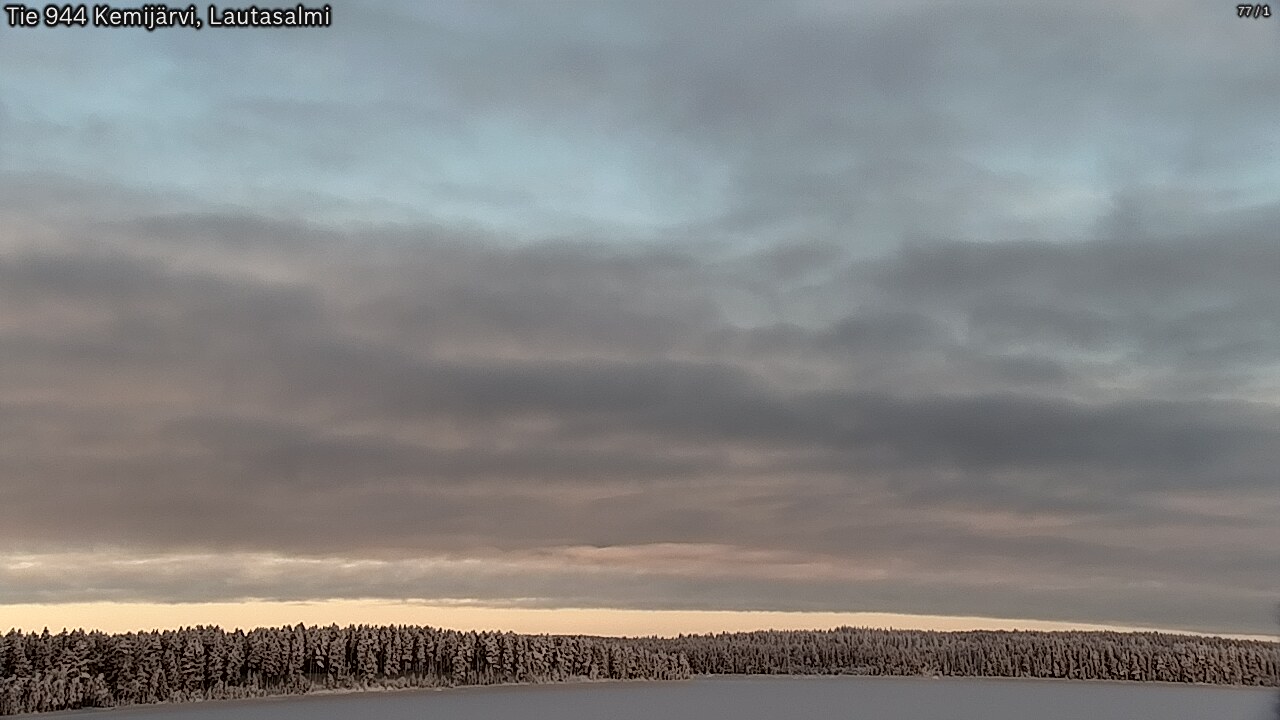 Kelikamerat Kuva Tie 944 Kemijärvi, Lautasalmi, Kemijärvi, Lappi