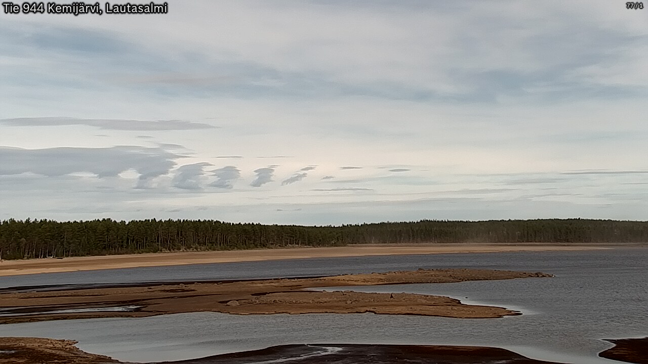 Weather Camera Image Väg 944 Kemijärvi, Lautasalmi, Kemijärvi, Lappi