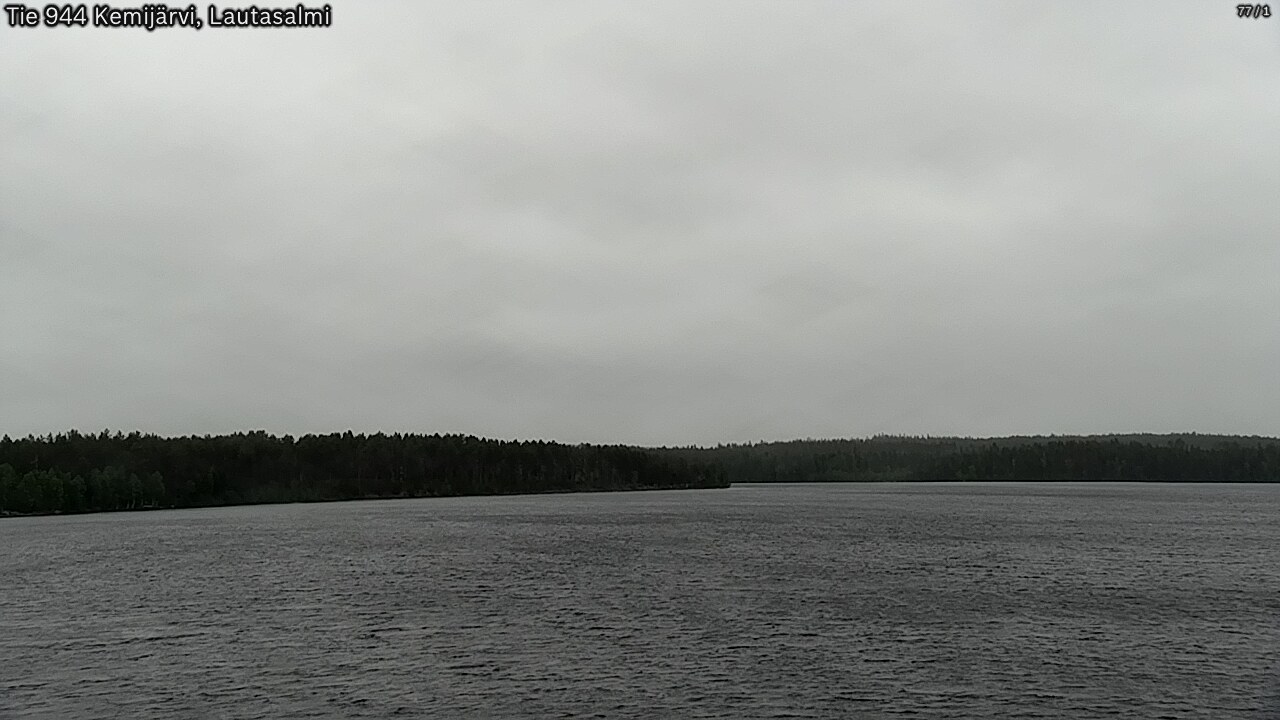 Weather Camera Image Väg 944 Kemijärvi, Lautasalmi, Kemijärvi, Lappi