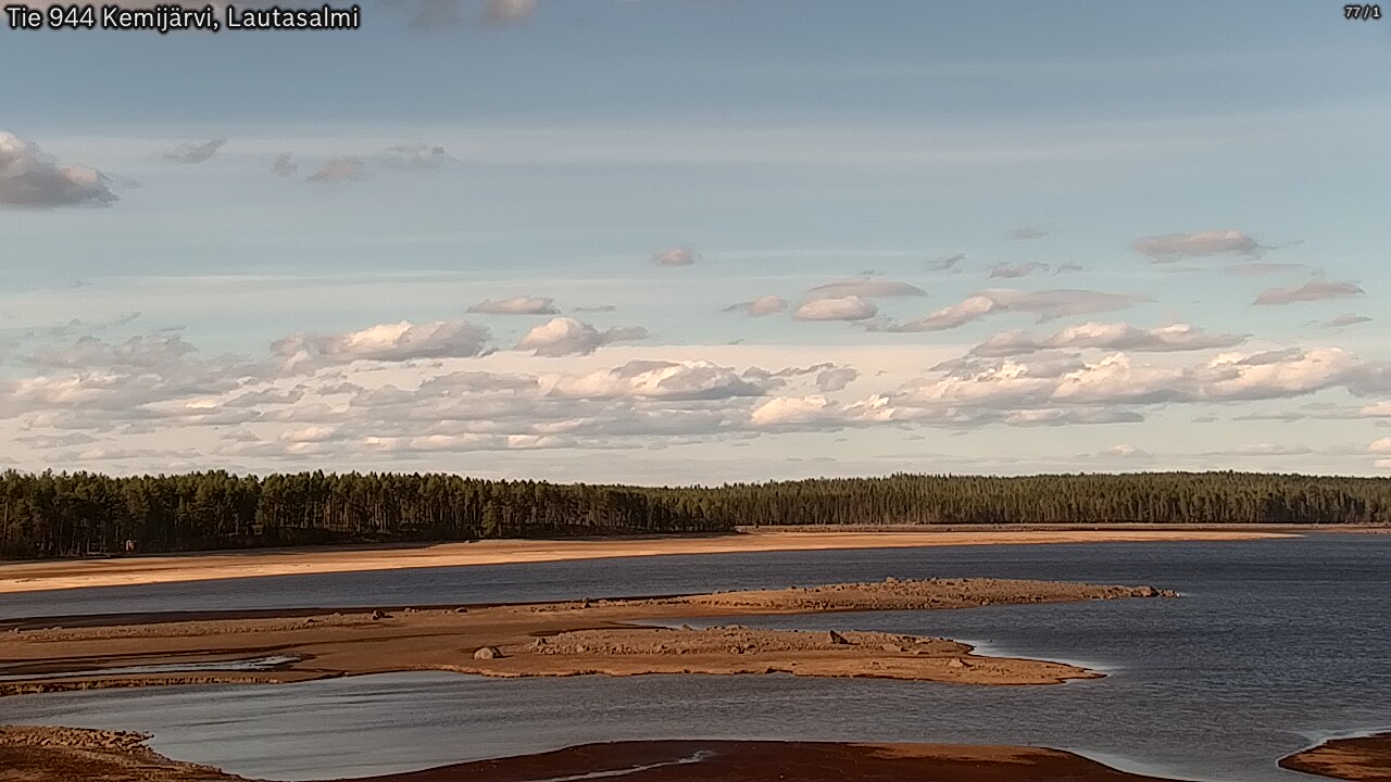 Weather Camera Image Väg 944 Kemijärvi, Lautasalmi, Kemijärvi, Lappi