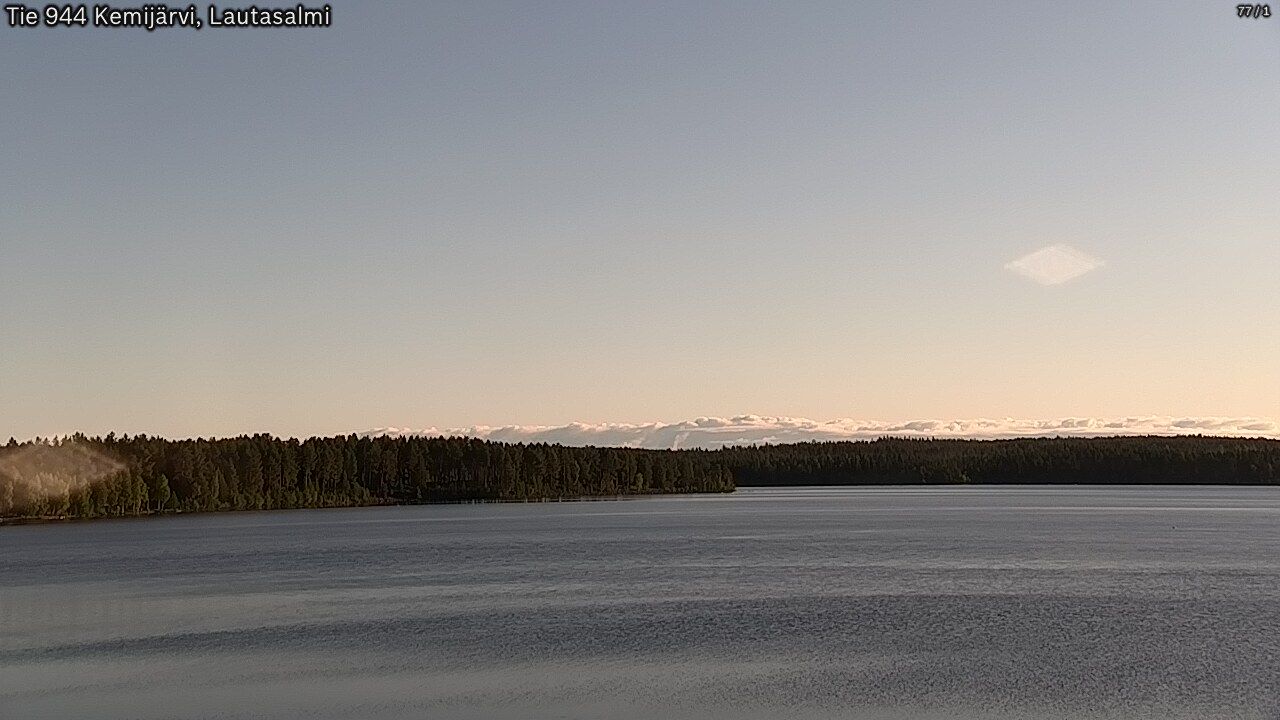 Weather Camera Image Road 944 Kemijärvi, Lautasalmi, Kemijärvi, Lappi