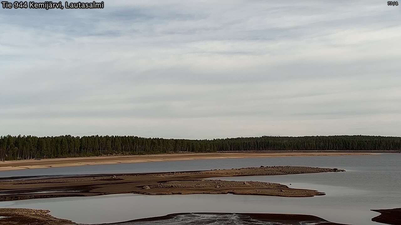 Weather Camera Image Väg 944 Kemijärvi, Lautasalmi, Kemijärvi, Lappi