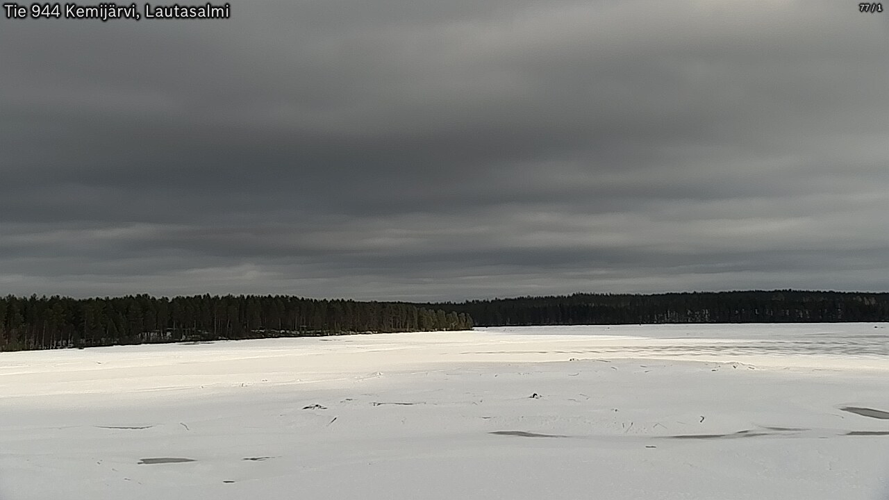 Kelikamerat Kuva Tie 944 Kemijärvi, Lautasalmi, Kemijärvi, Lappi